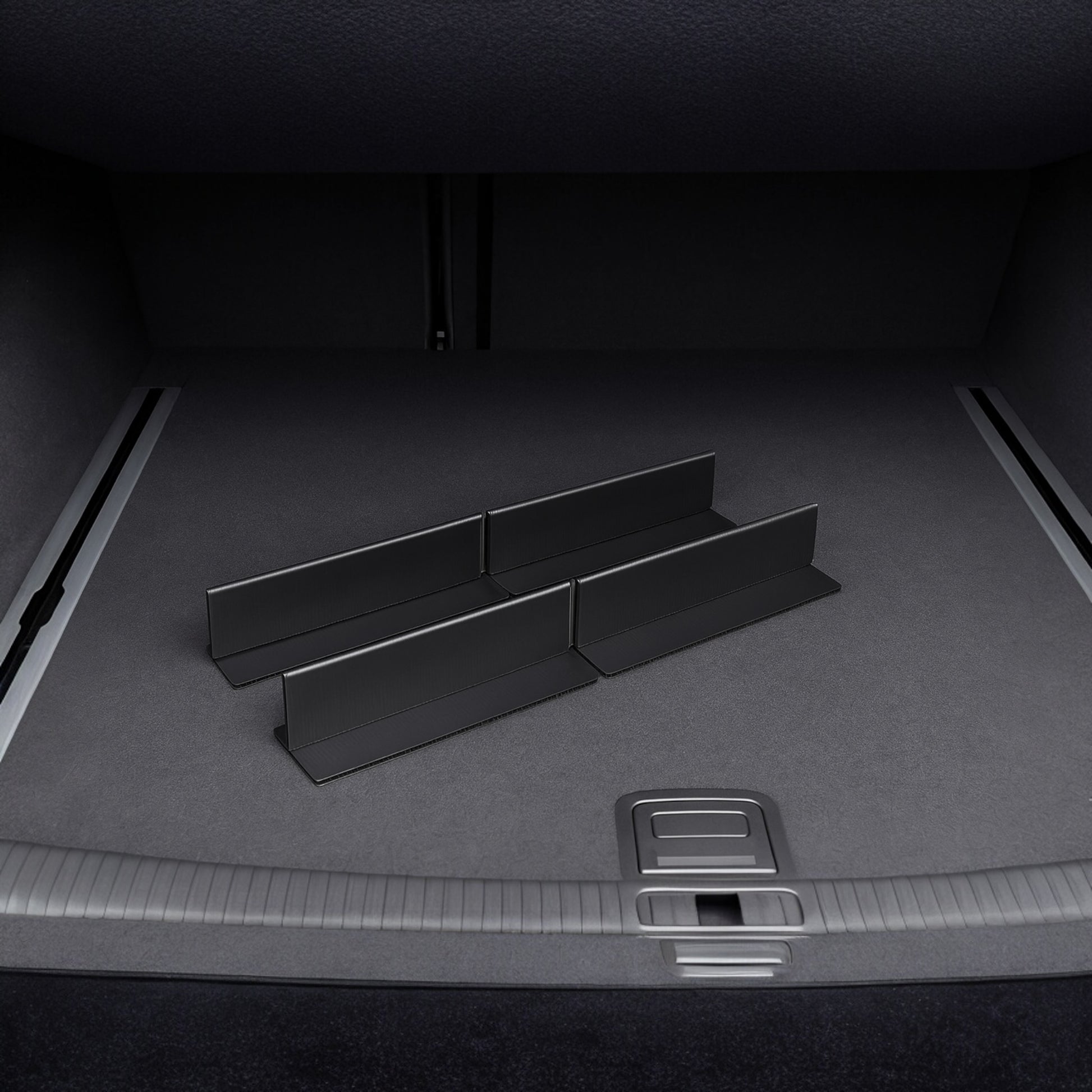 Kofferraum Organizer Klett-Fixierung Cargoelemente