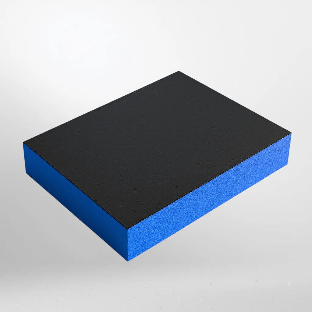 Schaumstoff für Werkzeugeinlagen blau/schwarz