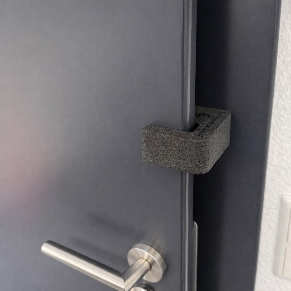 Variabler Türstopper & Türklemmschutz zum Aufstecken aus PE - Schaumstoff
