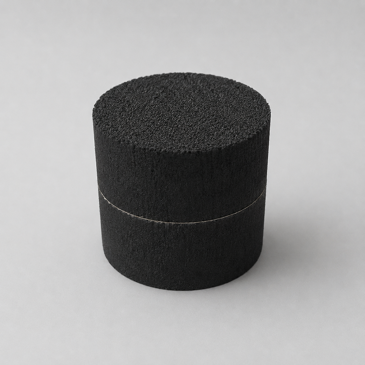 Wandpuffer und Türpuffer aus Schaumstoff selbstklebend aufeinandergeklebt. 4 cm stark.