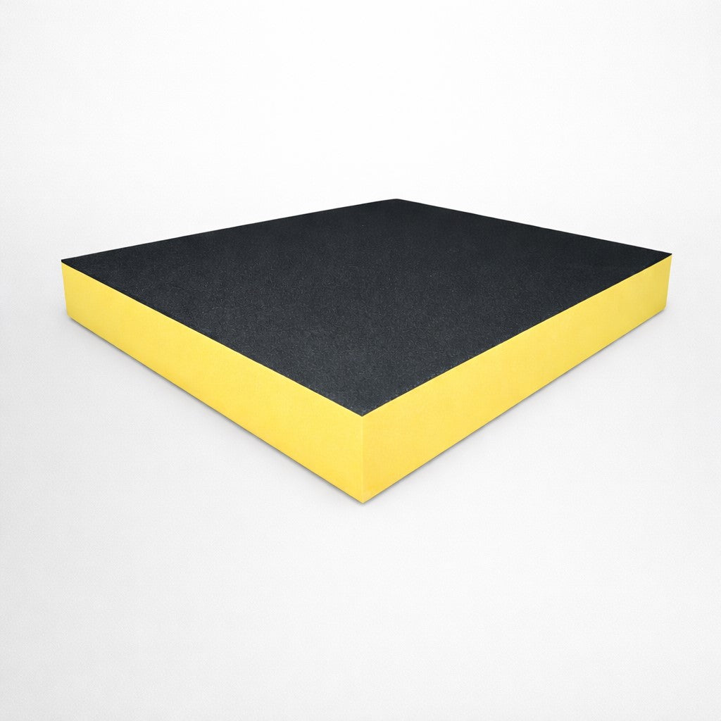 Schaumstoff für Werkzeugeinlagen gelb/schwarz
