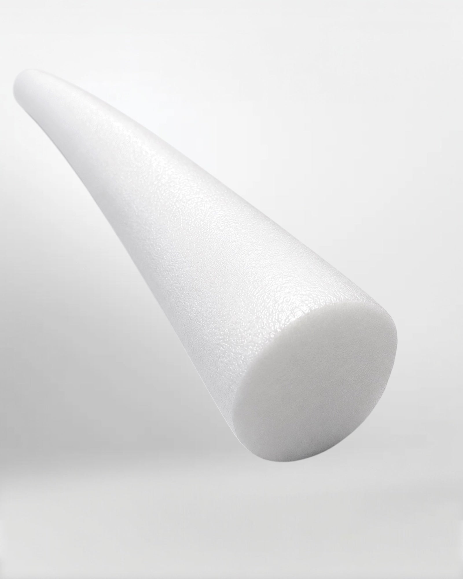 NOMAPACK® R 100 Rundprofil aus weißem PE Schaumstoff, ca. 110 cm lang und 10 cm Durchmesser