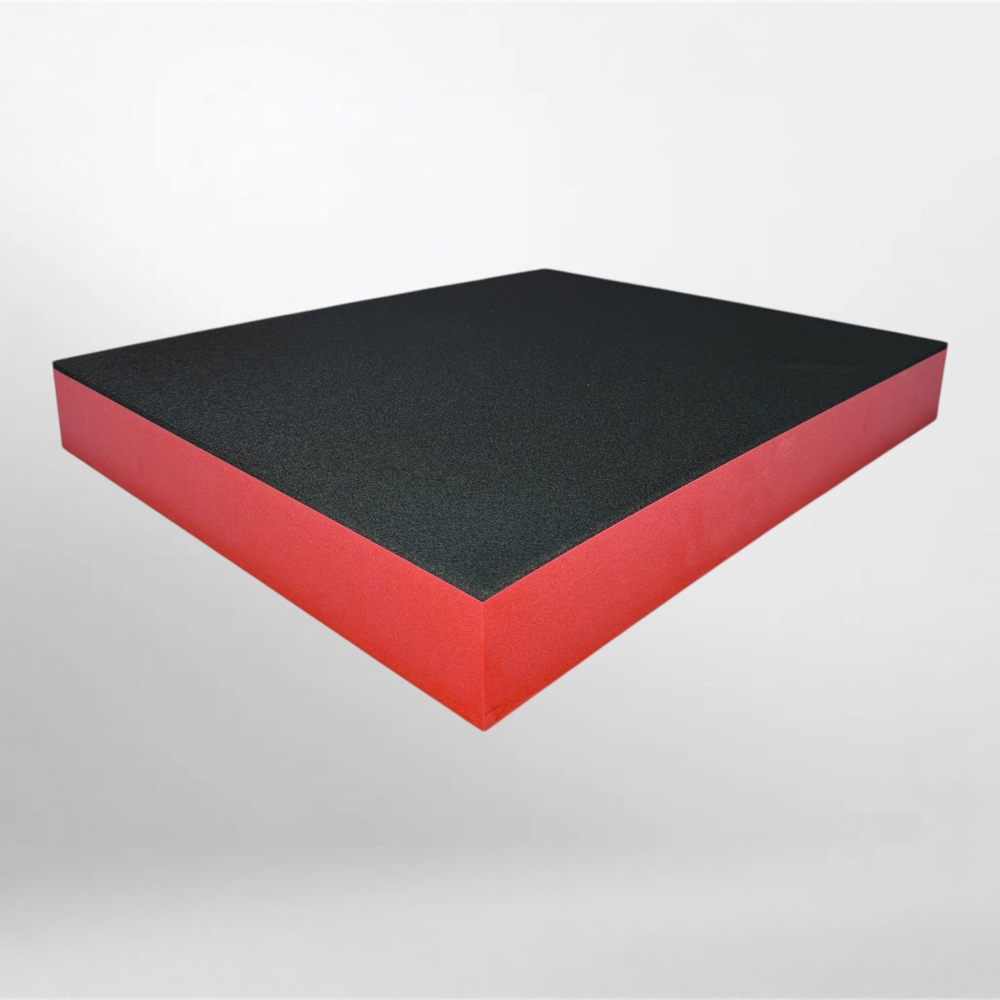 Schaumstoff für Werkzeugeinlagen rot/schwarz